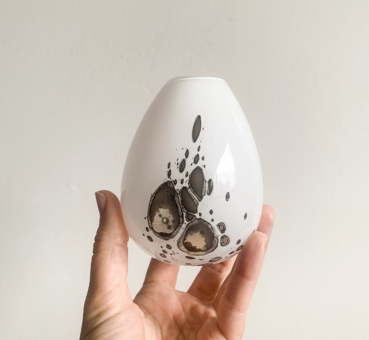 Fortuna Opal Glass Vase | Björn Wekström Nuutajärvi