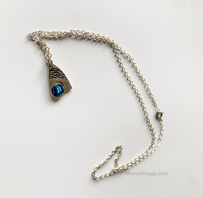 Spectrolite Pendant with Chain, Finland