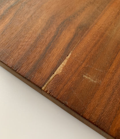 Lindholm teak trivet Arabia Sinikukka tile | Hilkka-Liisa Ahola
