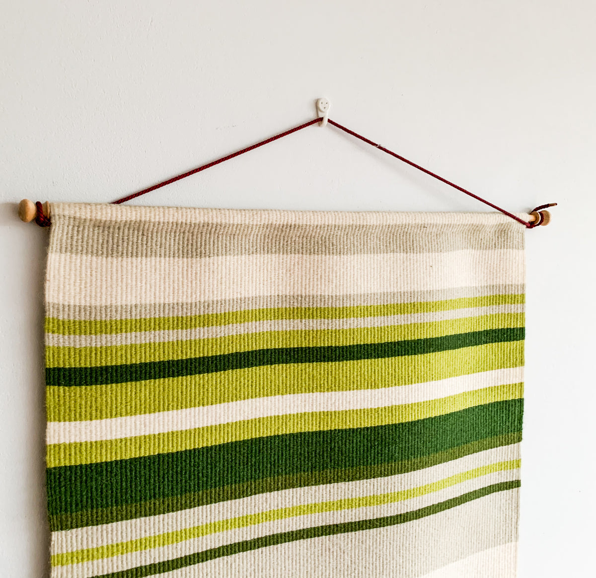 “Berry Meadow” raanu wool wall textile | Finland 1970s