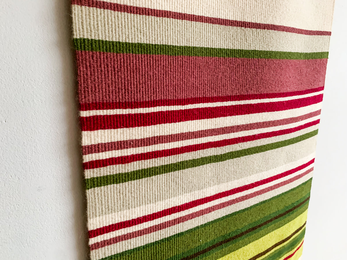 “Berry Meadow” raanu wool wall textile | Finland 1970s