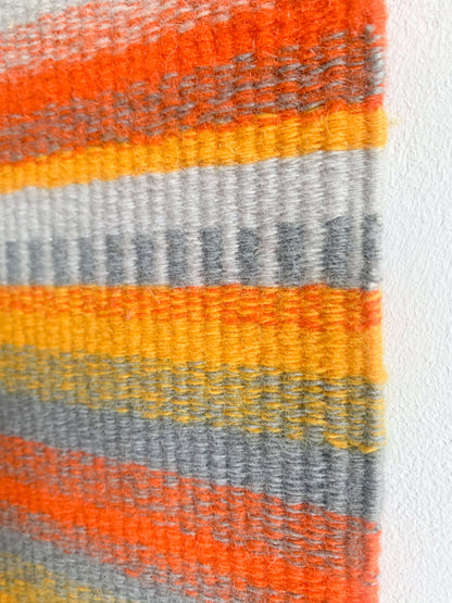 Lapland Raanu Wall Textile, Rug | Arctic Sunset Colors
