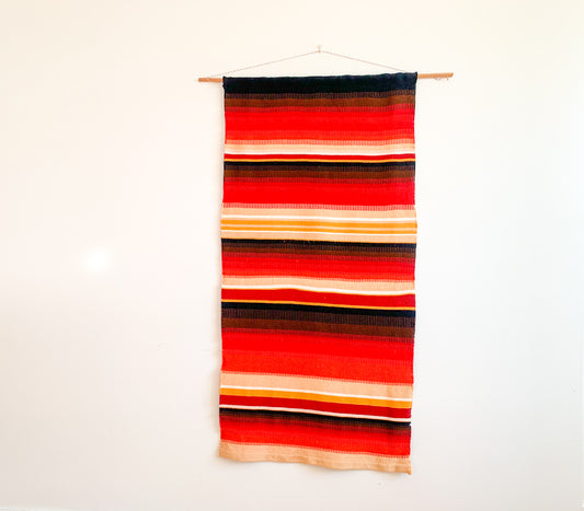 Aurora Horizon Colors Raanu | Vintage Lapland Wool Textile