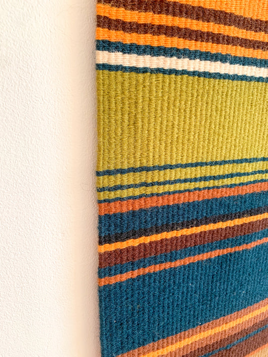 Vintage Tundra Lake Raanu | Finnish Wool Textile, 1970s