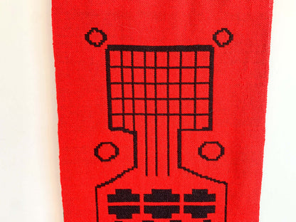 Finnish Modernist Wool Wall Textile | Double Sided, 1970s