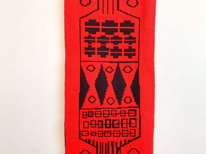 Finnish Modernist Wool Wall Textile | Double Sided, 1970s