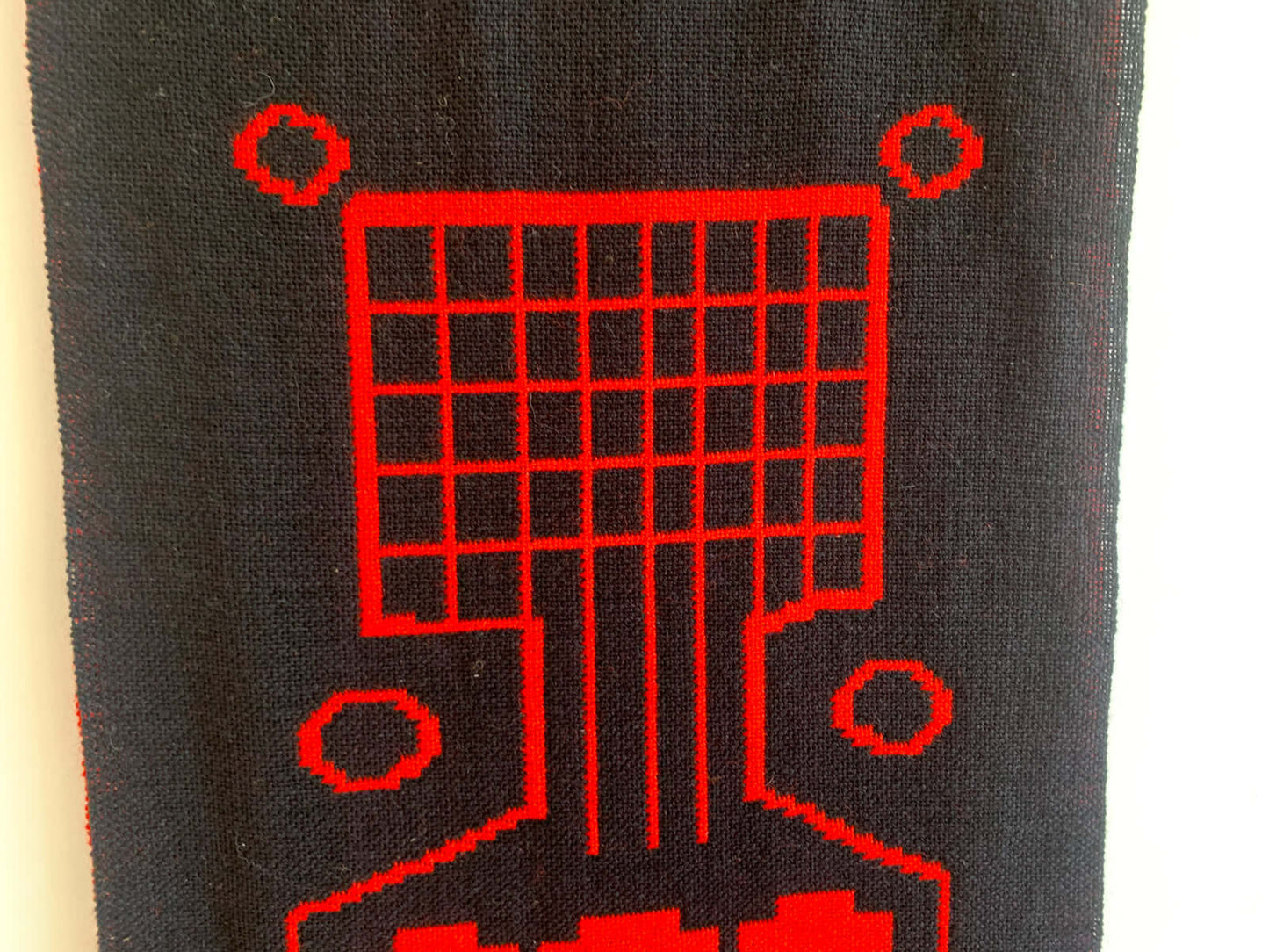 Finnish Modernist Wool Wall Textile | Double Sided, 1970s