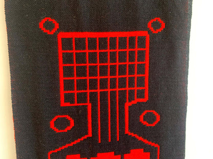Finnish Modernist Wool Wall Textile | Double Sided, 1970s