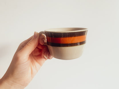 Ceramic cup Made in Sweden Modernist style