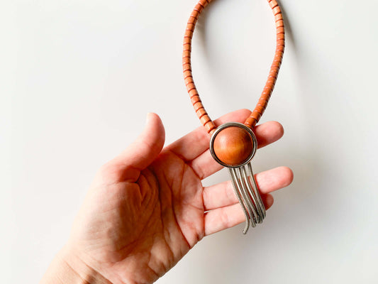 Midcentury NEcklace Made in Finland