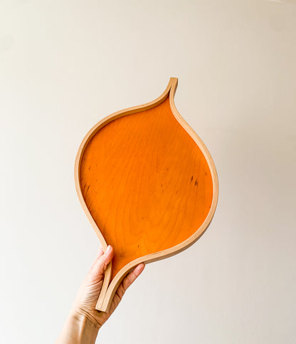 Pentti Hanka “Flame” Wooden Serving Tray | Finland