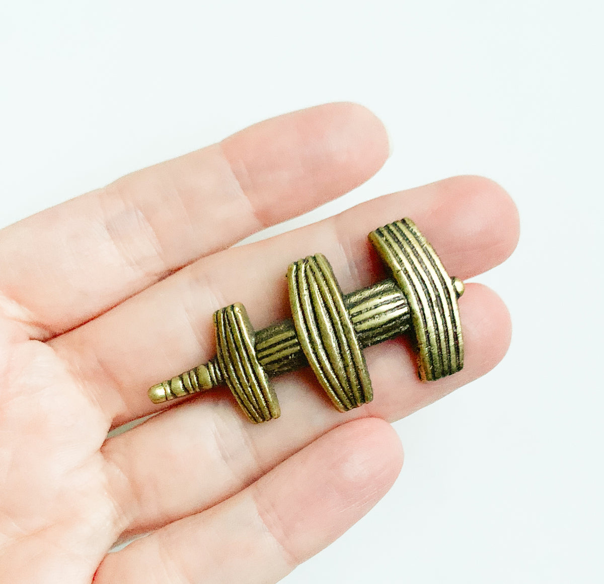 Vanha Solki bronze brooch by Kalevala