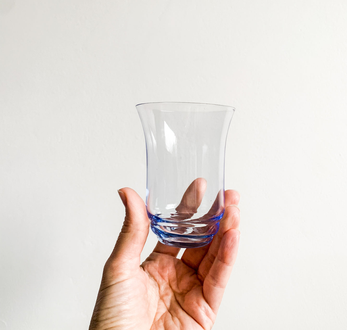 Set of 3 Art deco glasses | Possibly Riihimäen lasi Finland