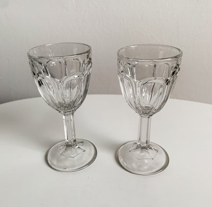 Notsjö Nuutajärvi Duo Liqueur Glasses | Finland 1910s