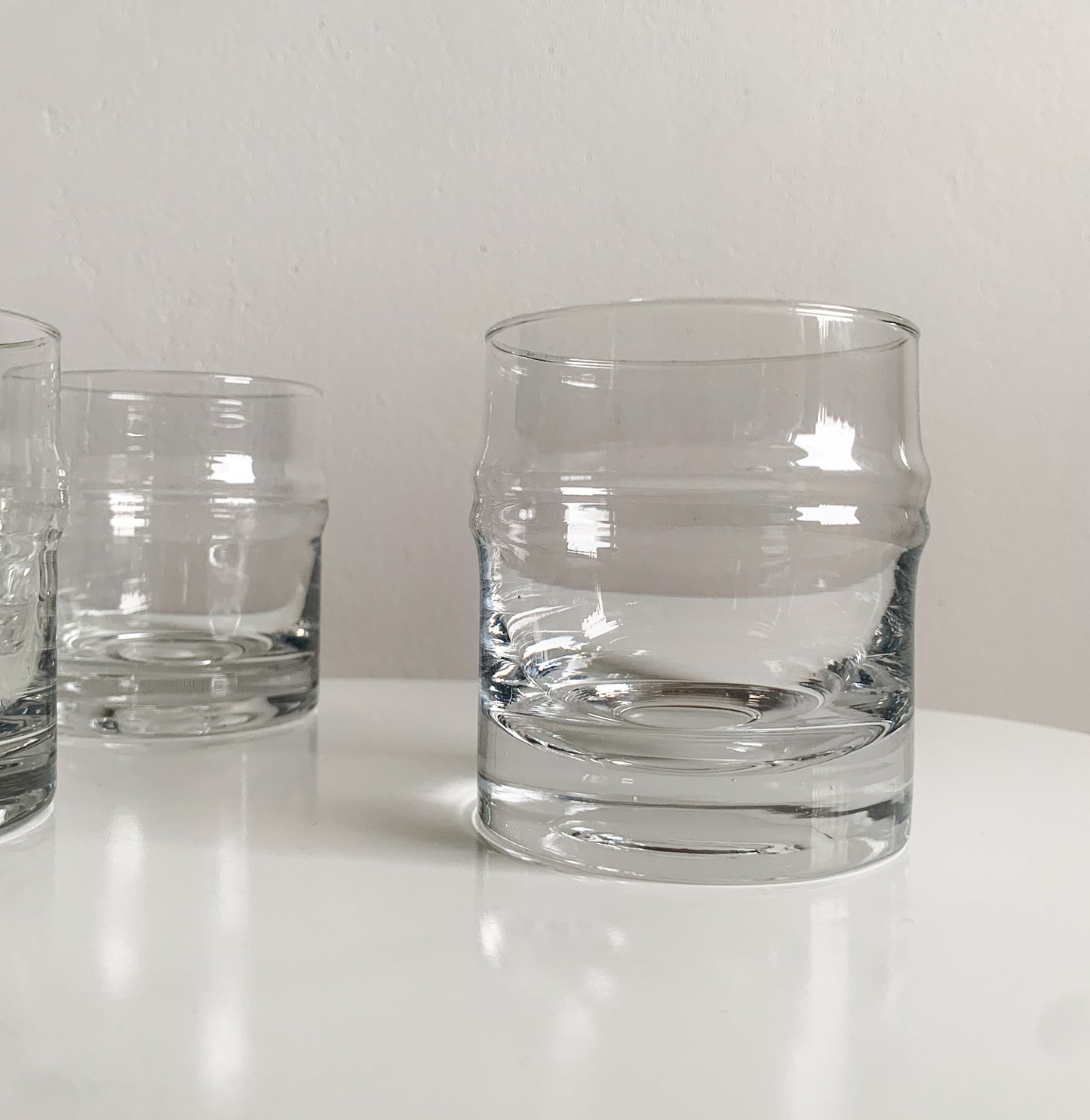 Set of 7 Iittala “Pisaranrengas” Glasses, Timo Sarpaneva