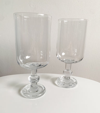 Large Crystal Goblets | Set of 2