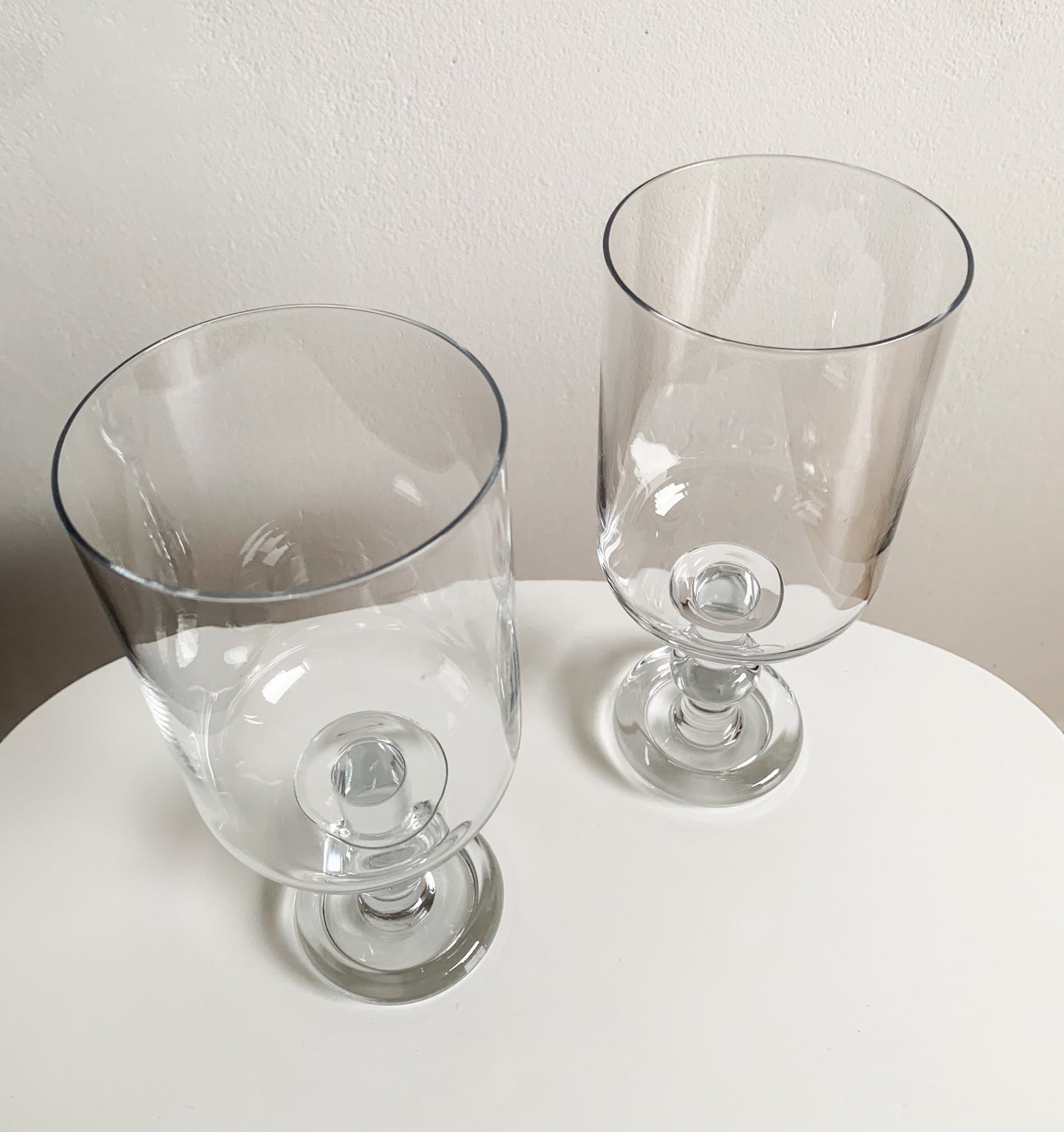 Large Crystal Goblets | Set of 2
