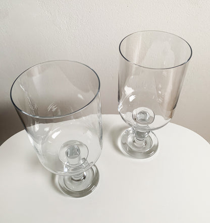 Large Crystal Goblets | Set of 2