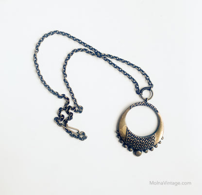 Bronze pendant necklace | Pentti Sarpaneva