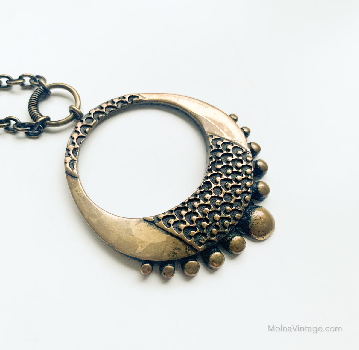 Bronze pendant necklace | Pentti Sarpaneva