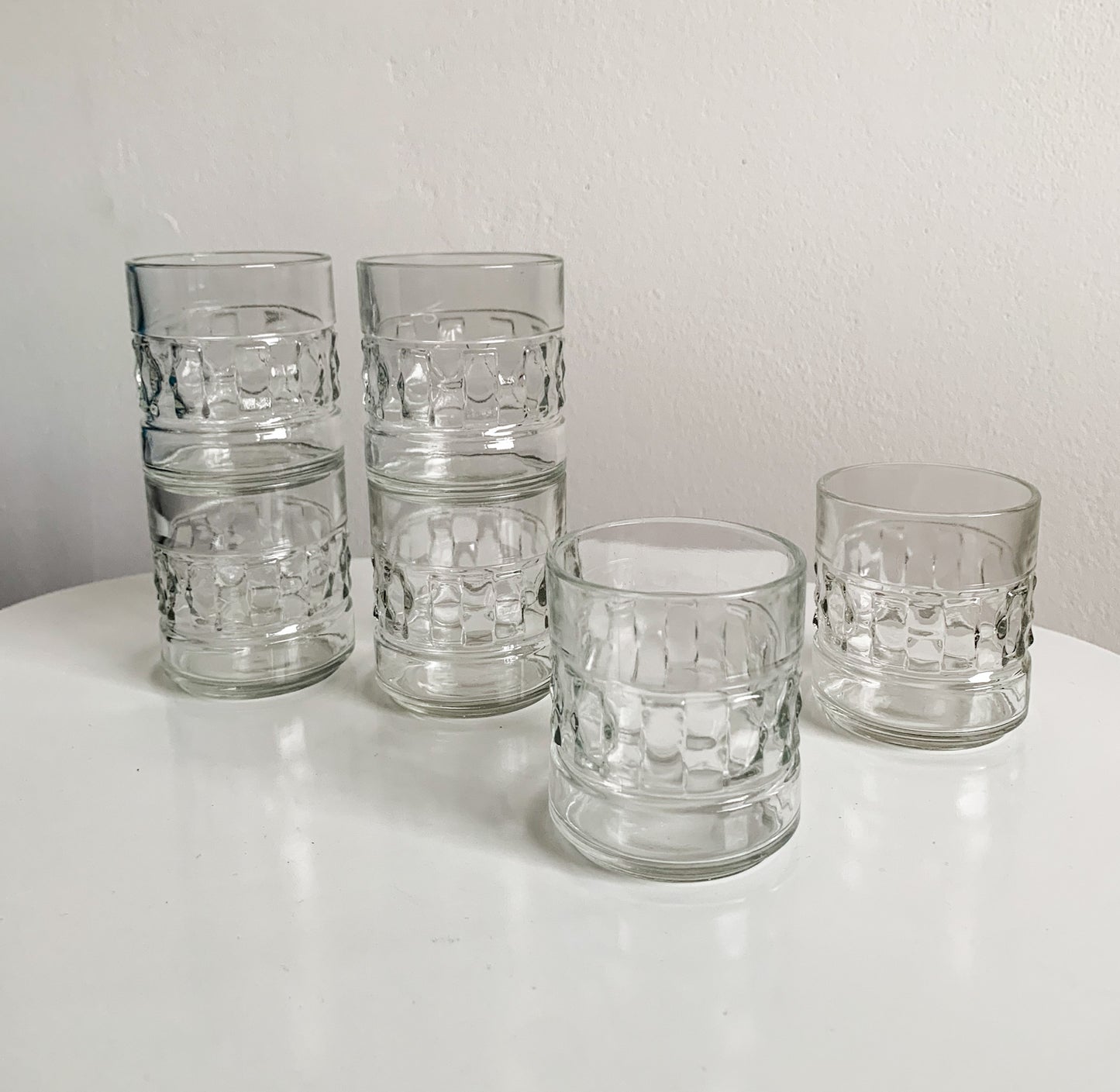 Riihimäen Lasi, Set of 6 Erkki Shot Glasses