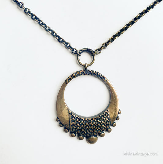 Bronze pendant necklace | Pentti Sarpaneva