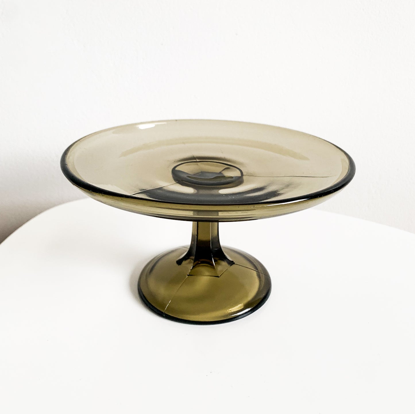 Karhula Glass Cake Stand | Finland, 1930s–1950s