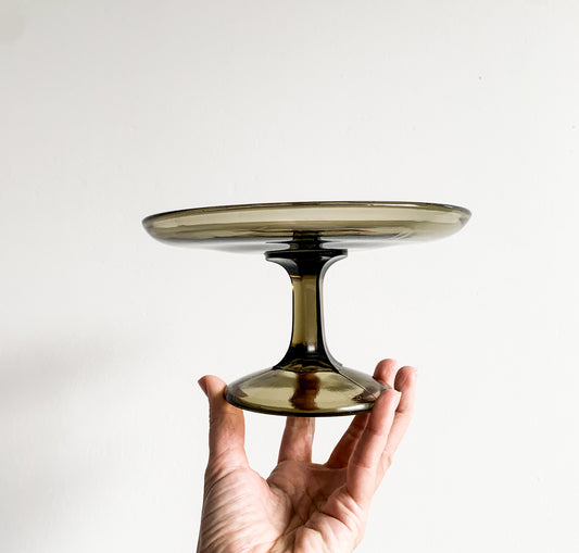 Karhula Glass Cake Stand | Finland, 1930s–1950s