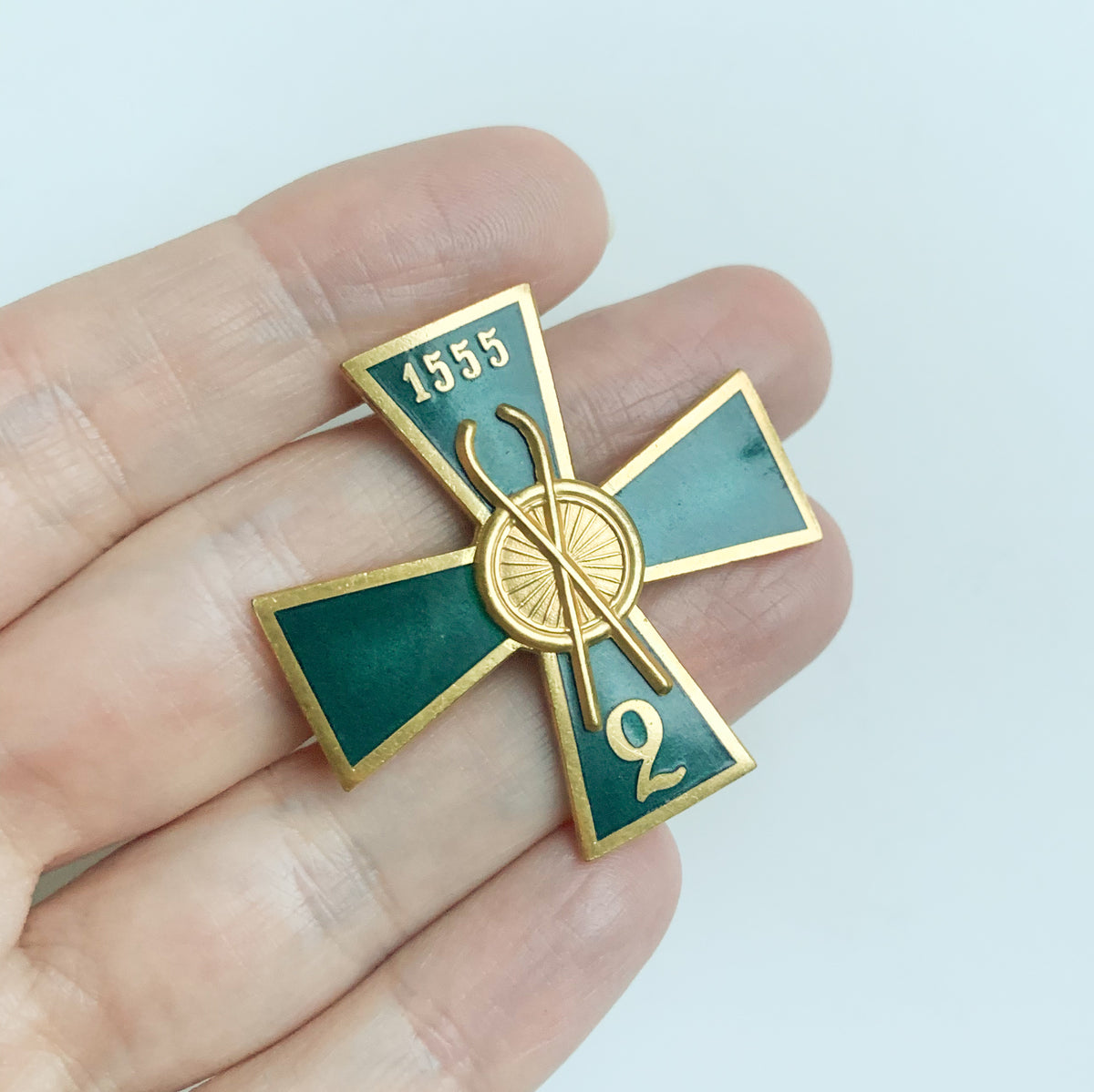 Joutselän Risti Uudenmaan jääkäripataljoona badge