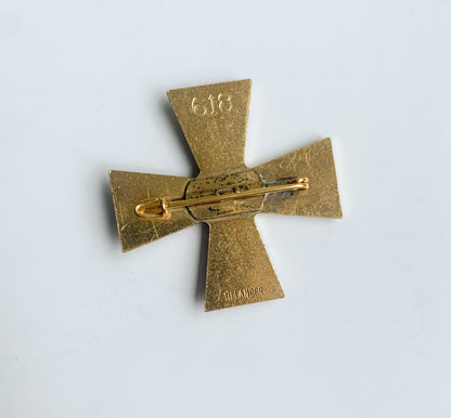 Joutselän Risti Uudenmaan jääkäripataljoona badge