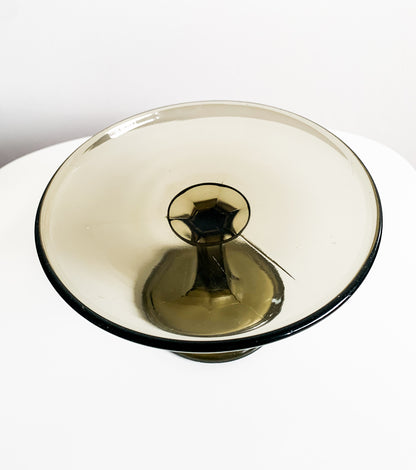Karhula Glass Cake Stand | Finland, 1930s–1950s