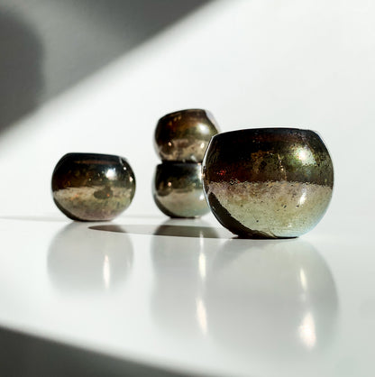 Riihimäki, Iridescent Glass Shot Glasses | Set of 4