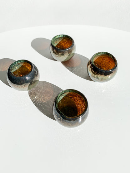 Riihimäki, Iridescent Glass Shot Glasses | Set of 4