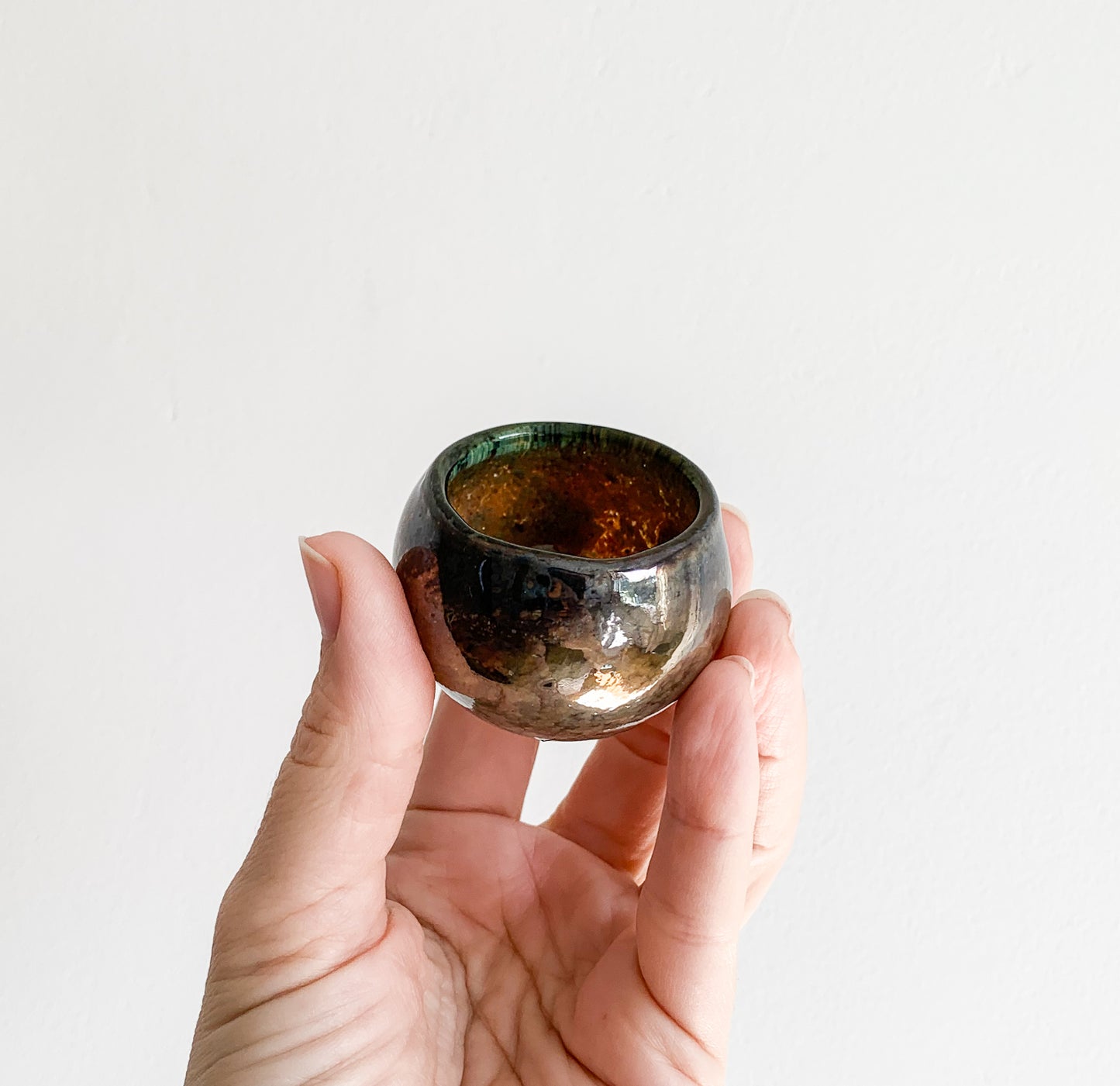 Riihimäki, Iridescent Glass Shot Glasses | Set of 4