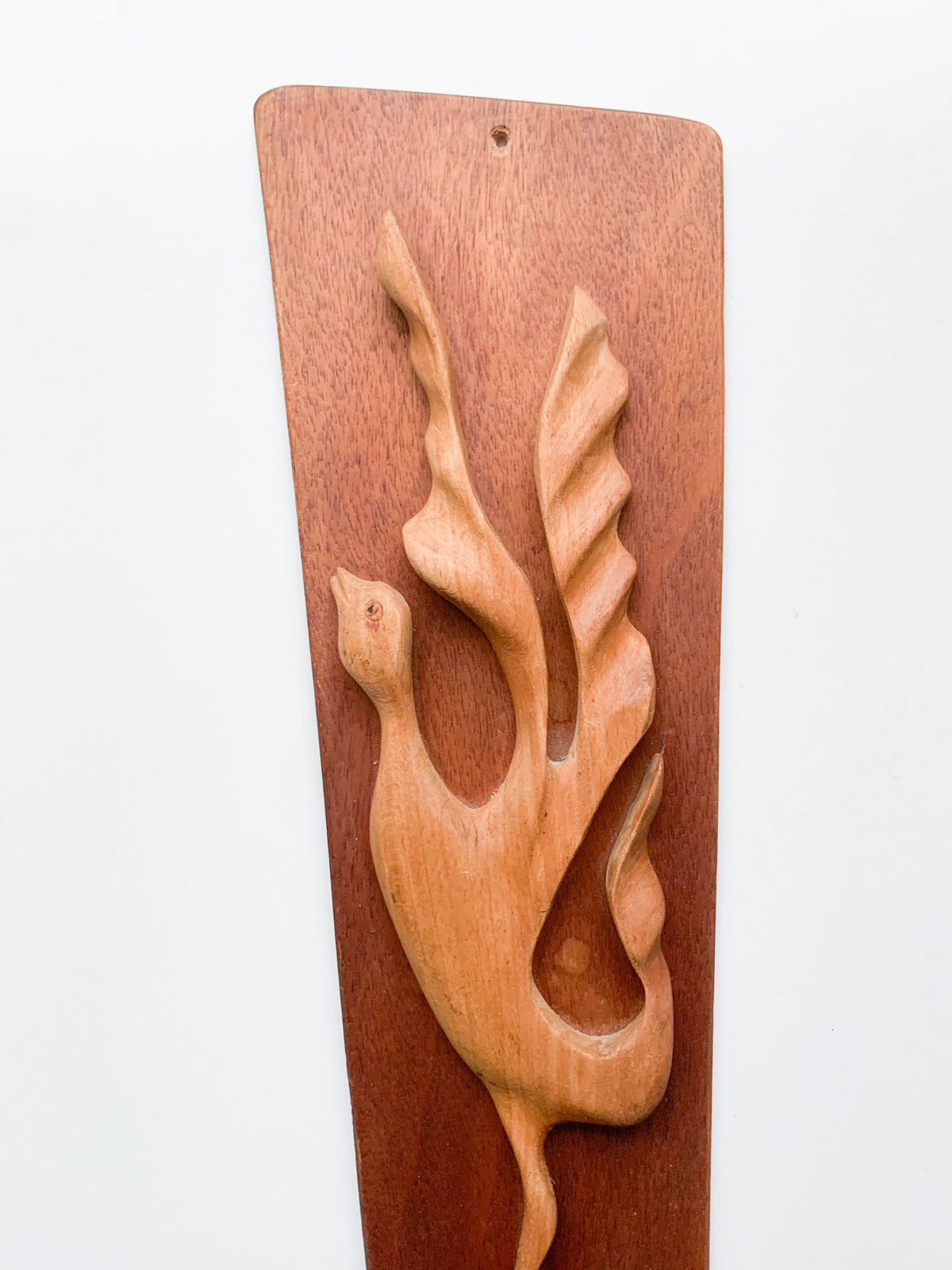 Carved wood bird wall plaque | Finland