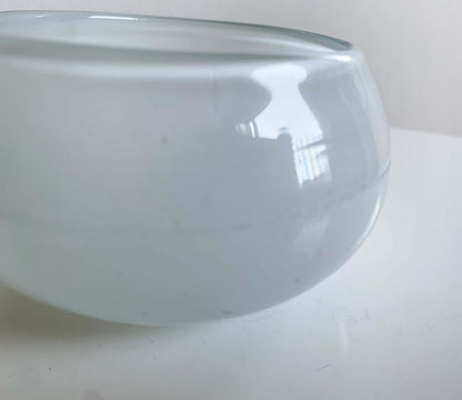 Riihimaki | Opaline Glass Sugar Bowl by Nanny Still, 1950s