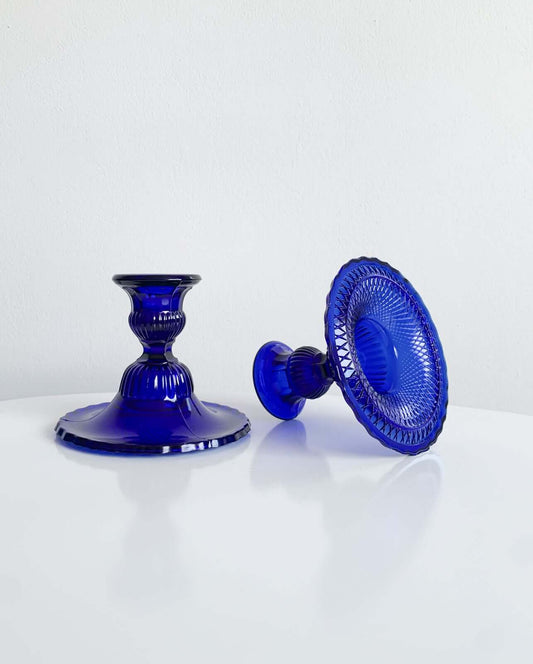 Nuutajarvi, Pair of Pauliina candle holders