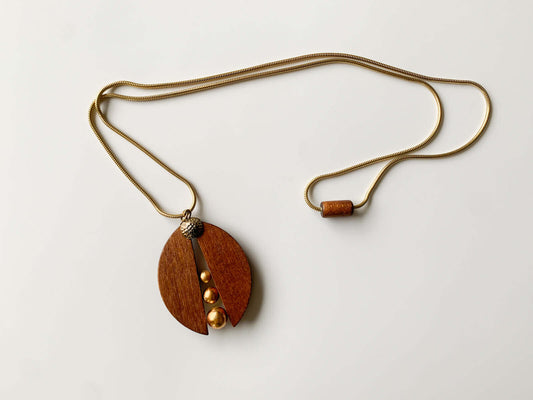 Aarikka Finland, Wooden semicircles pendant