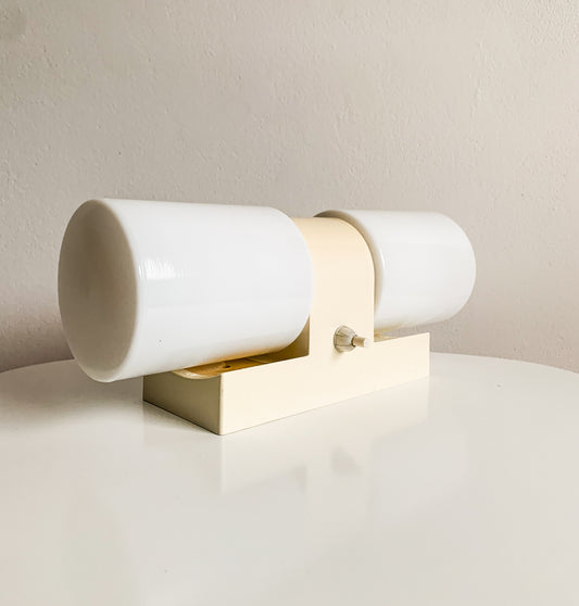 Strömfors wall lamp, opal glass | Finland 1980s