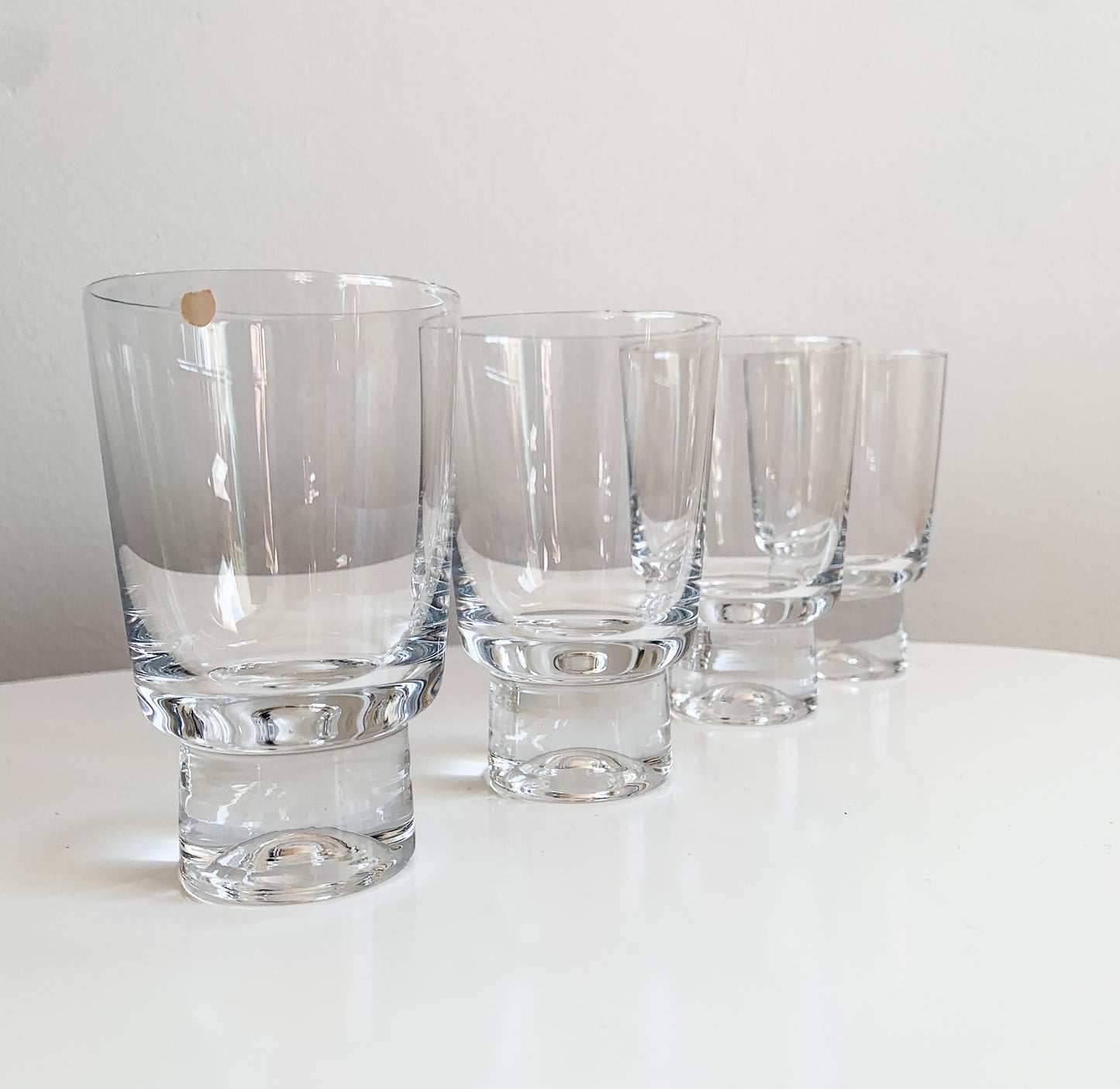 Tapio Wirkkala Iittala | 4 liquor glasses set Future series