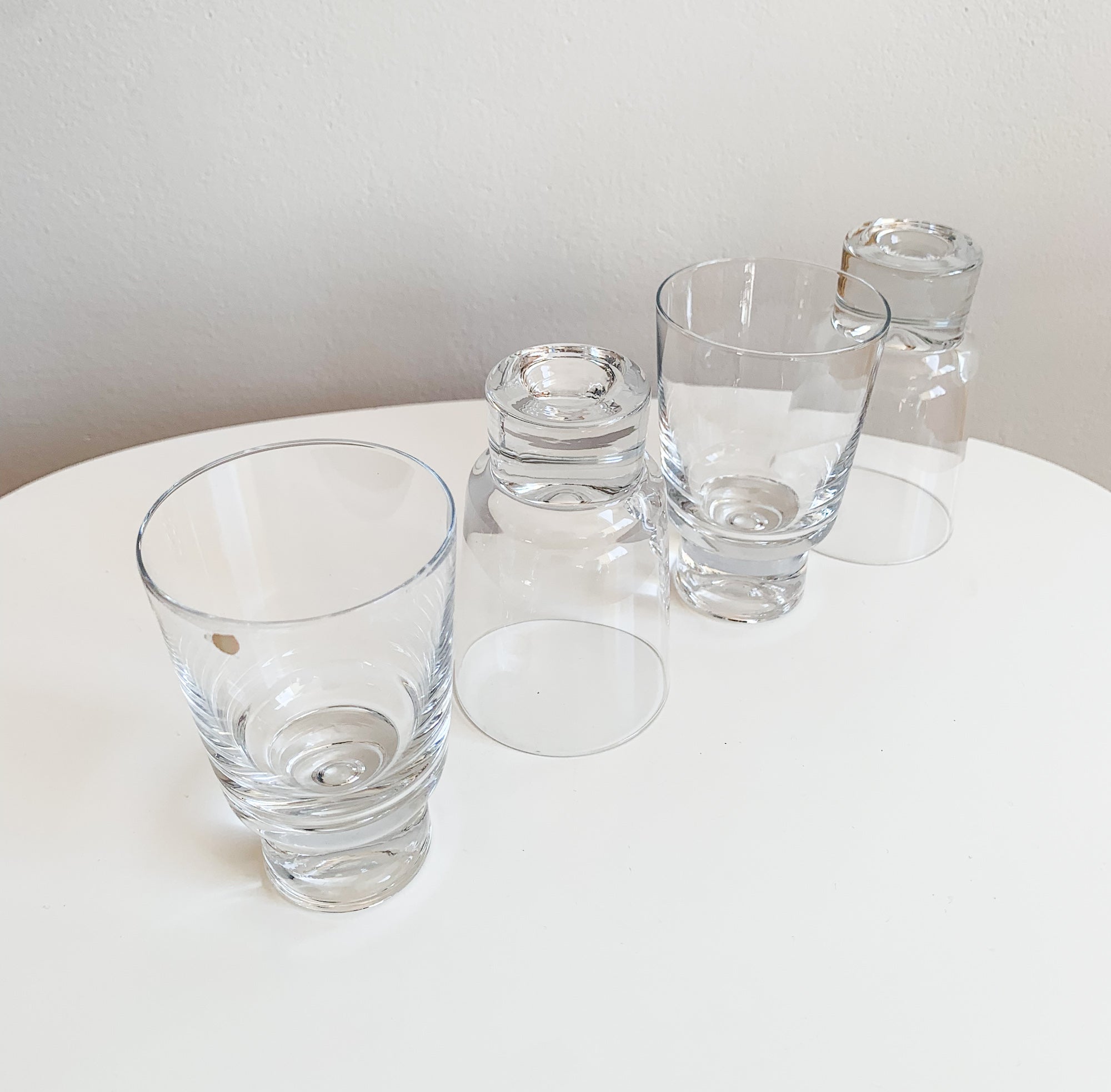 Wirkkala glasses Future | Iittala, 4 Shot Glasses Set – Molna Vintage