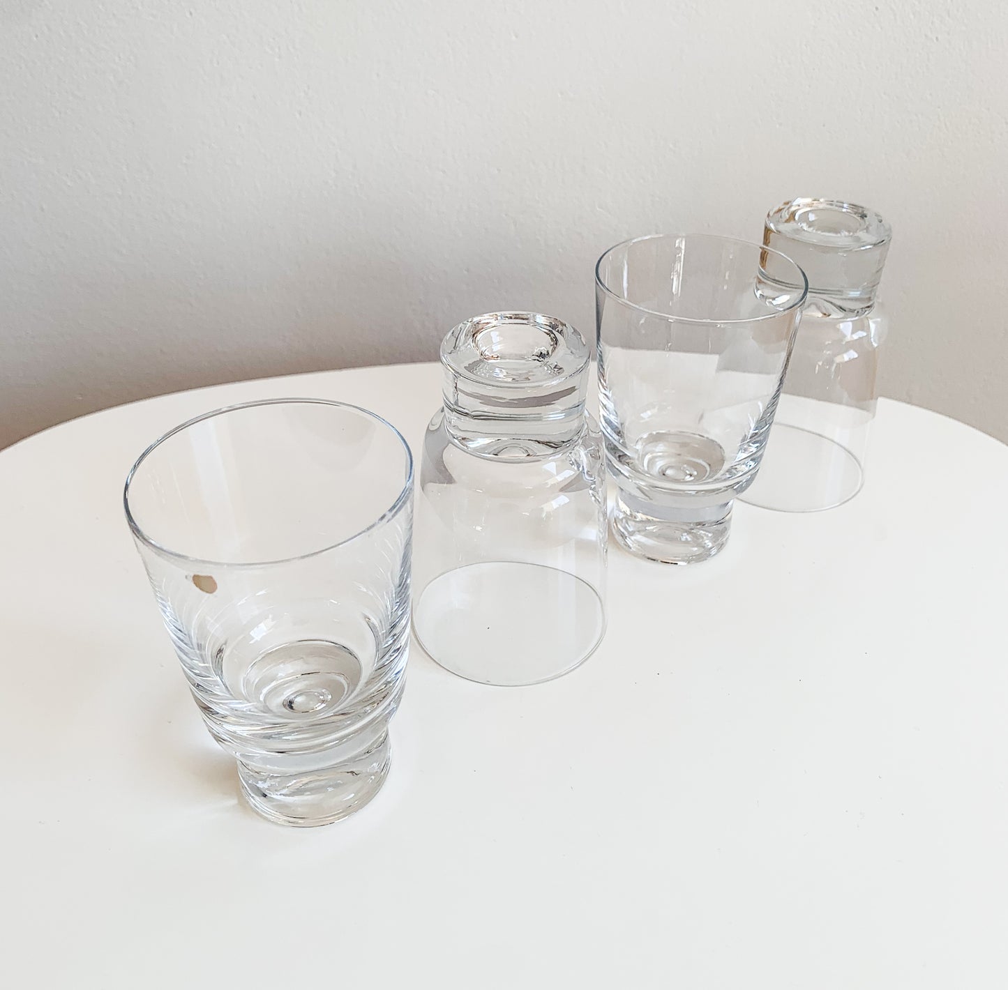 Tapio Wirkkala Iittala | 4 liquor glasses set Future series