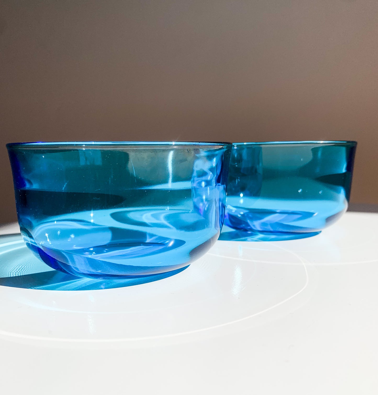 Kaj Franck | 2 Fasetti bowls, Nuutajärvi Finland