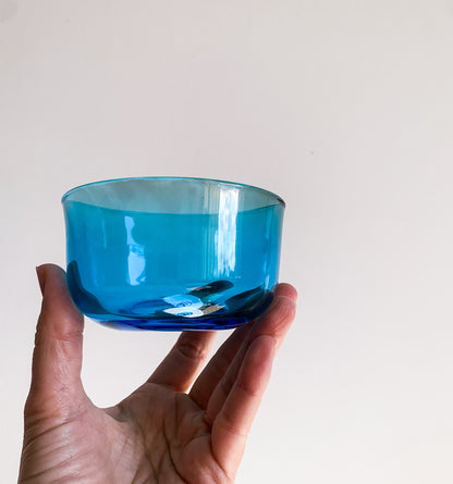 Kaj Franck | 2 Fasetti bowls, Nuutajärvi Finland