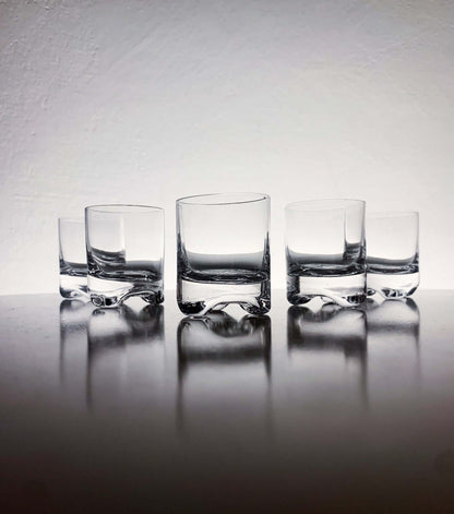 Tapio Wirkkala Iittala, set of 5 shots Gaissa