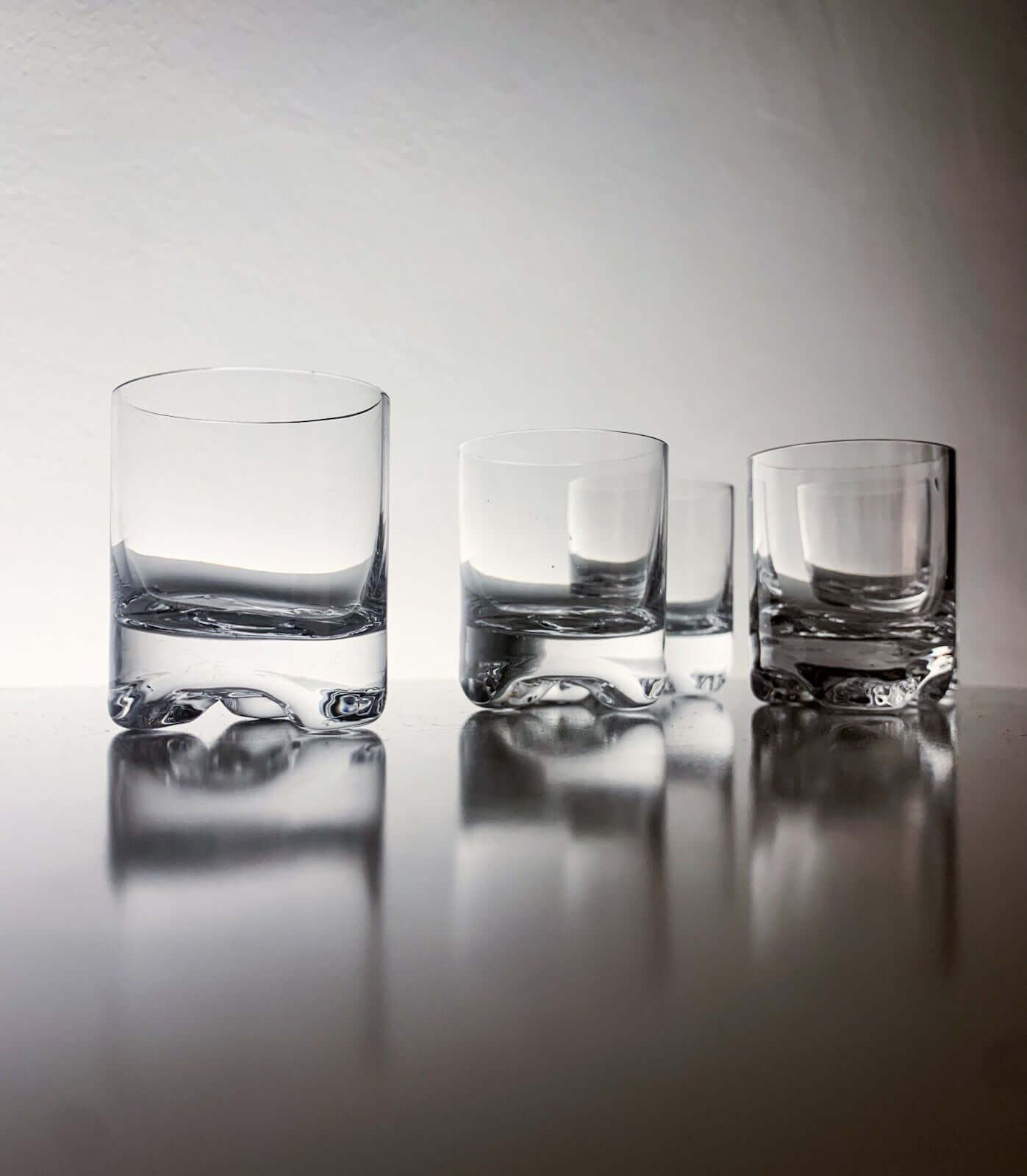 Tapio Wirkkala Iittala, set of 5 shots Gaissa