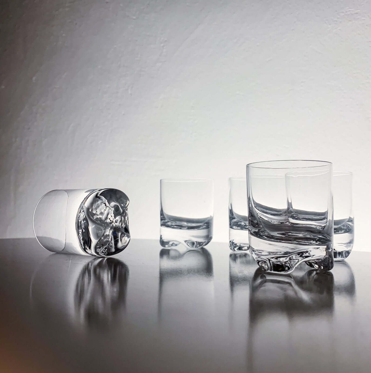 Tapio Wirkkala Iittala, set of 5 shots Gaissa