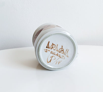 Ulla Procope Arabia Finland | Rosmarin cocoa cup, hand-painted