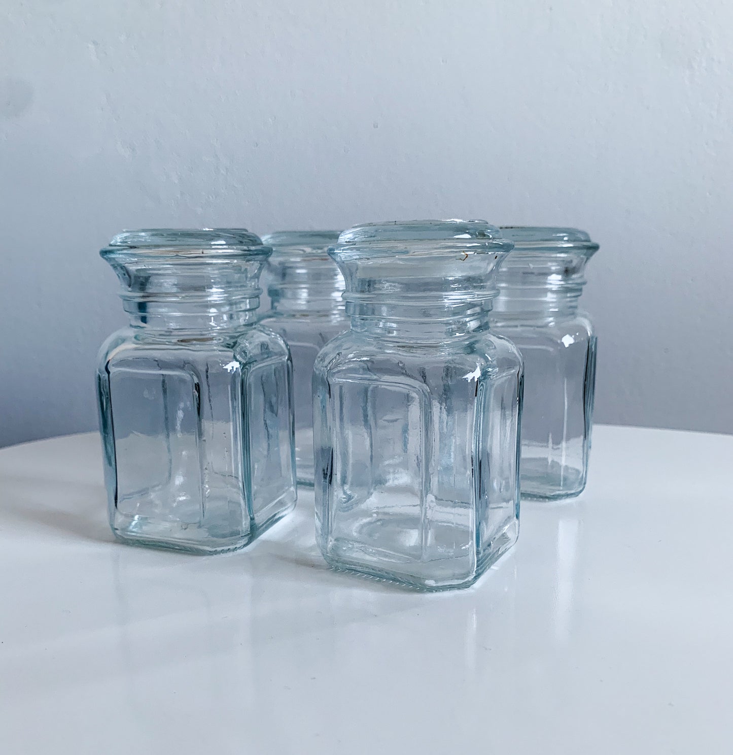 Riihimäki Hans Nyqvist Kantti glass jars | Set of 4