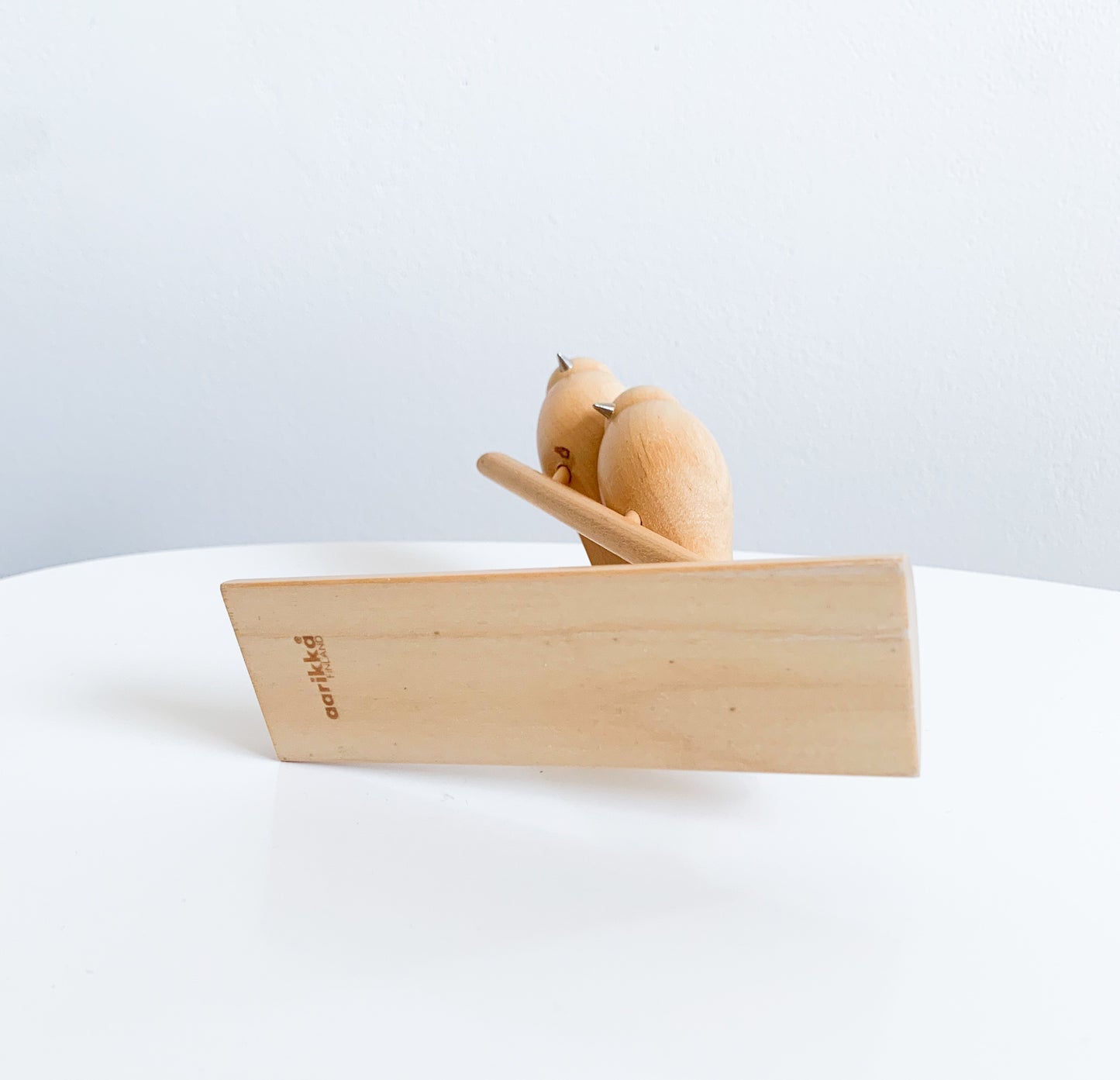 Aarikka Finland | Wooden bird pair sculpture